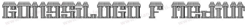 GongSiLOGO F Medium字体转换